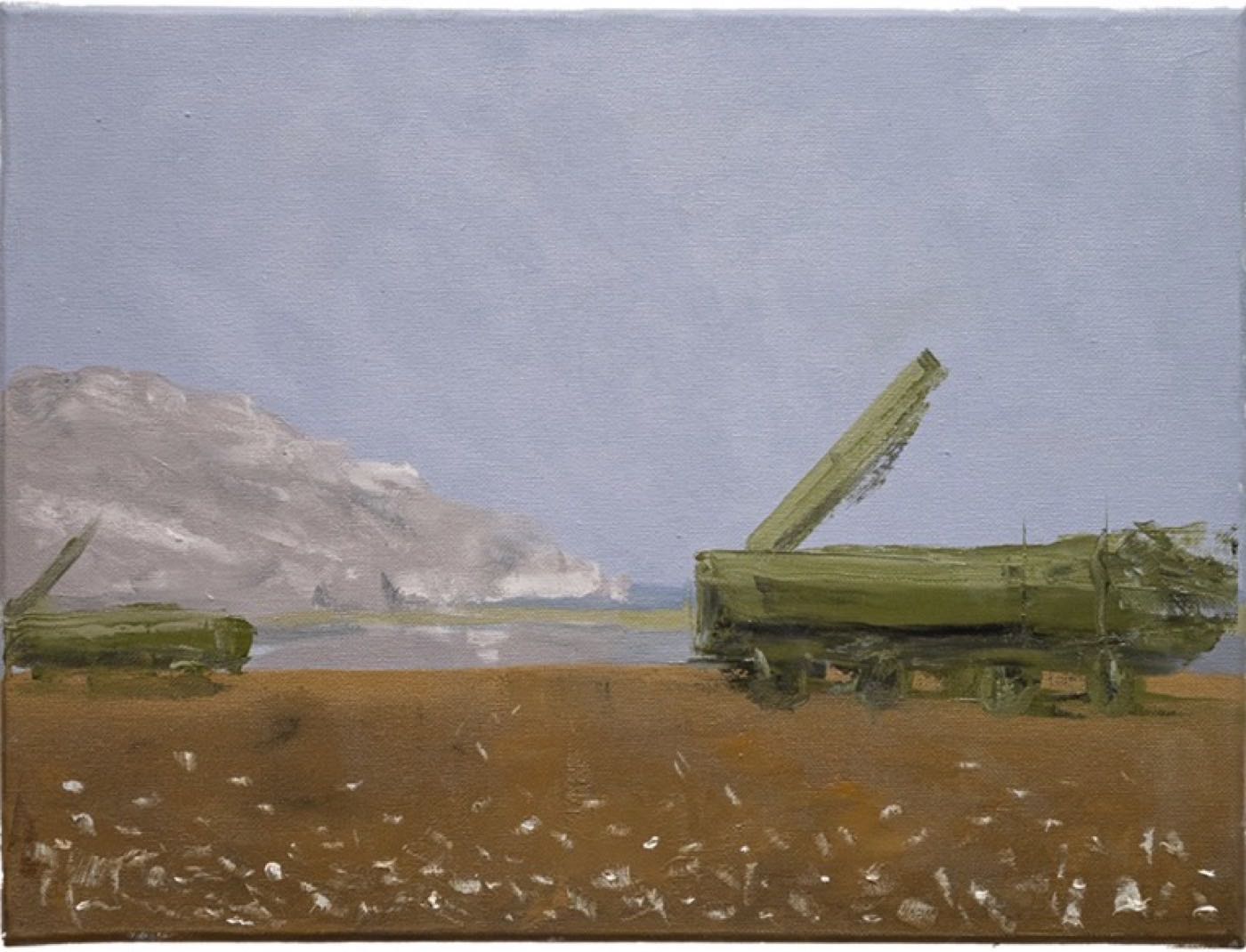 Катюша в ромашковому полі — Smirnovich, Холст, олія, 40×30 см, 2025